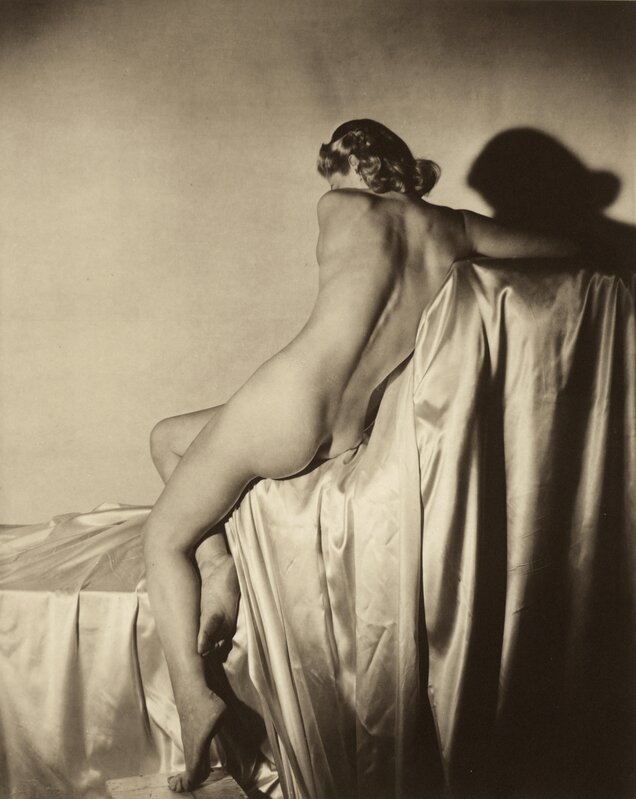 Horst P. Horst, ‘Lisa on Silk I’, 1940, Photography, Platinum Palladium Print, Vogue Archives