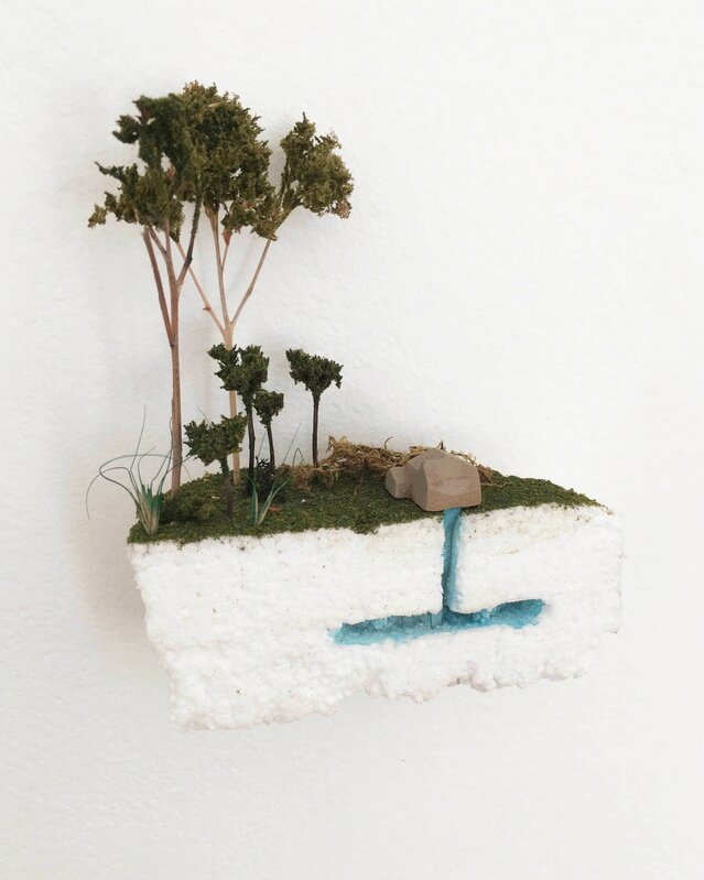 Gregory Euclide, ‘Islands 17’, 2015, Sculpture, Found foam and organic material from the land, Hashimoto Contemporary