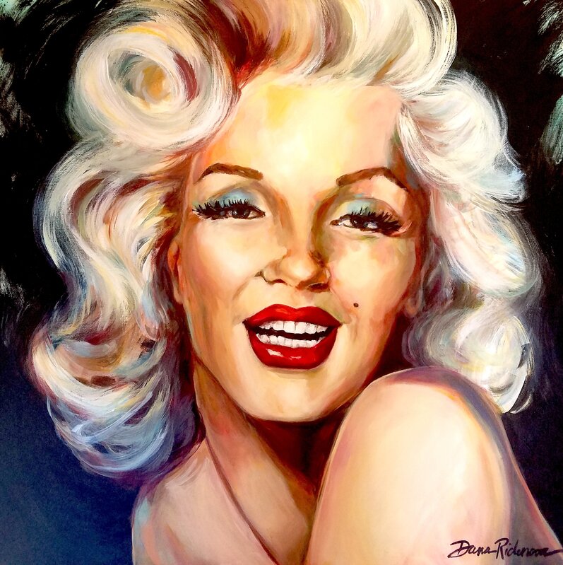 Dana Ridenour, ‘Marilyn’, 2019, Painting, Original Acrylic on Canvas, Ethos Contemporary Art