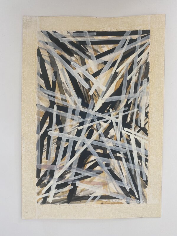 Charles Arnoldi, ‘Untitled’, 1986, Painting, Gouache on paper, Rothko Chapel Benefit Auction