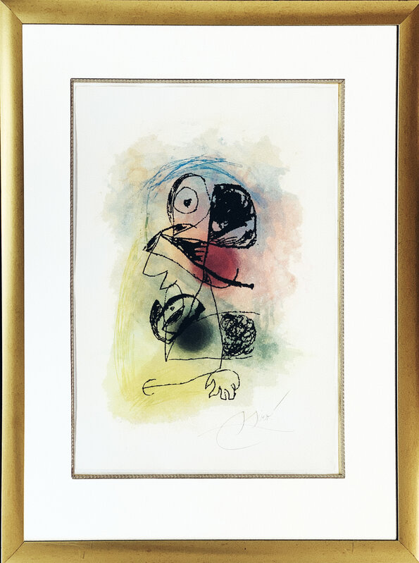 Joan Miró, ‘Le Souriceau’, 1978, Print, Original colour wash, etching and aquatint on Arches paper,, Fairhead Fine Art Limited