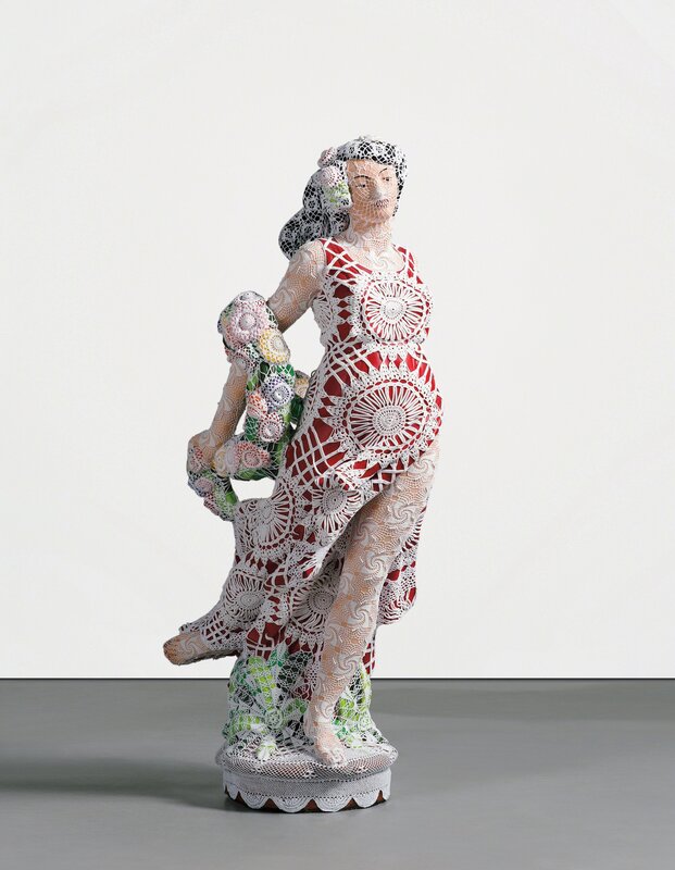 Joana Vasconcelos, ‘La Monegasque’, 2011, Sculpture, Cement statue, acrylic and faience, Phillips