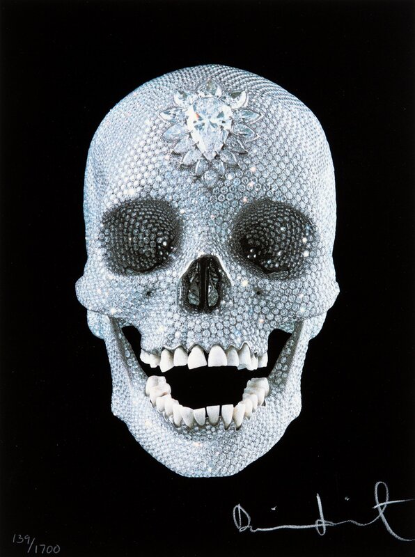 Damien Hirst, ‘For the Love of God’, 2007, Print, Screenprint in colors with glazes on paper, Heritage Auctions