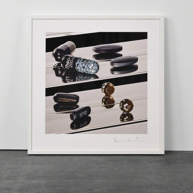 Damien Hirst, ‘Dark Black Heaven (Nite Time)’, 2012, Print, Inkjet Print, Glaze and Foilblock, Weng Contemporary