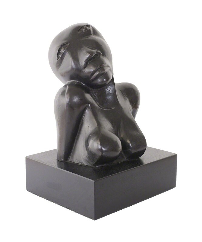 Dumile, ‘Anguished woman’, ca. 1967, Sculpture, Bronze, Johans Borman Fine Art