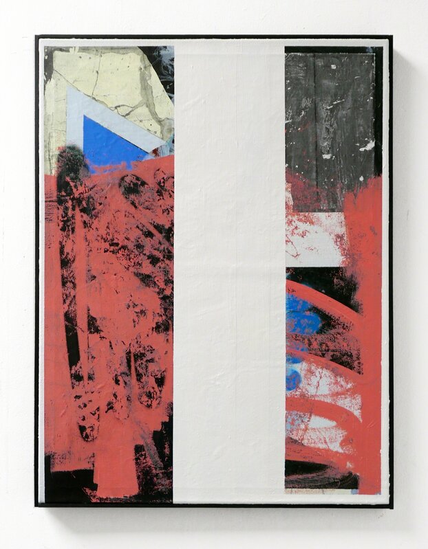 Mike Ballard, ‘Savasana’, 2018, Painting, Oil, acrylic, spray paint and toner in artist frame, UNION Gallery