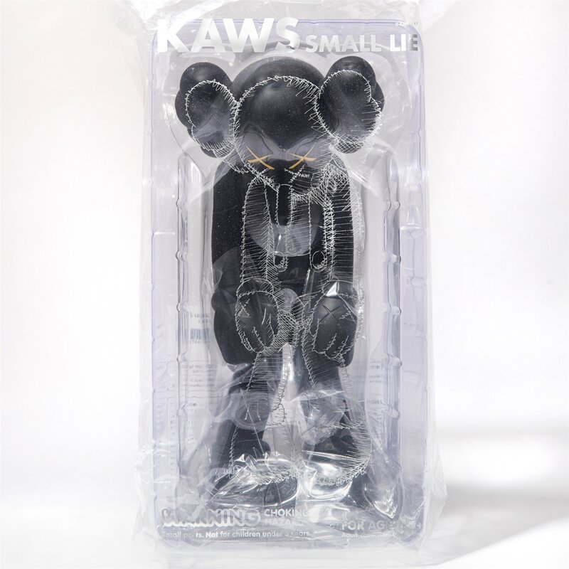 KAWS, ‘Small Lie (Black)’, 2017, Ephemera or Merchandise, Cast vinyl figure, both stamped to the underside of the foot, Tate Ward Auctions
