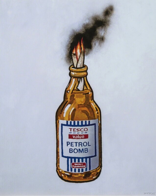 Banksy, ‘Tesco Value Petrol Bomb’, 2011, Print, Offset lithograph printed in colours on thin wove, Forum Auctions