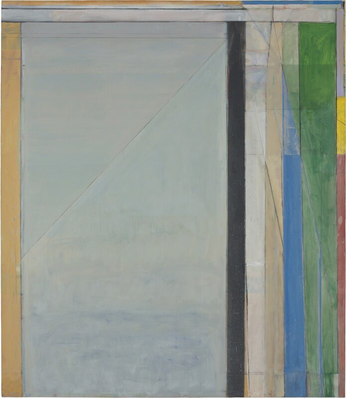 Richard Diebenkorn, ‘Ocean Park #86’, 1975, Painting, Oil and charcoal on canvas, Richard Diebenkorn Foundation