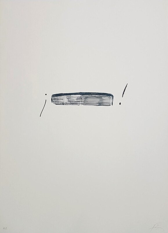 Antoni Tàpies, ‘LLambrec 4’, 1975, Print, Lithograph on Arches paper, Samhart Gallery