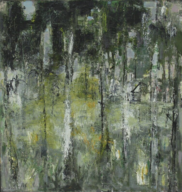 Leonid Malafeevskiy, ‘Birches’, 2007-2008, Painting, Oil on canvas, TNK Art Gallery