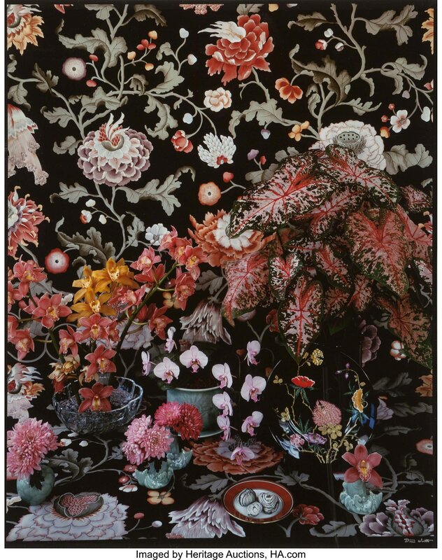 Don Worth, ‘Orchids and Caladiums, Mill Valley’, 1984, Photography, Dye destruction, Heritage Auctions