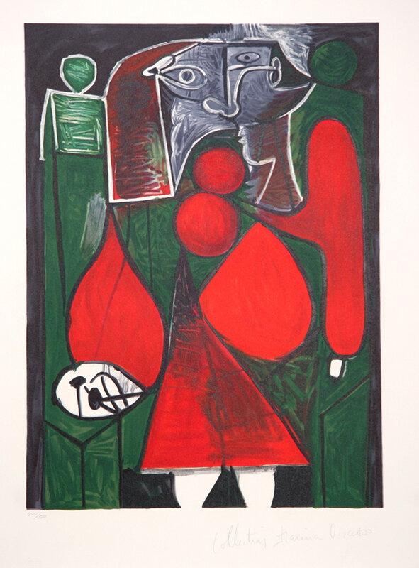 Pablo Picasso, ‘Femme en Rouge sur Fauteuil, 1949’, 1979-1982, Print, Lithograph on Arches paper, RoGallery
