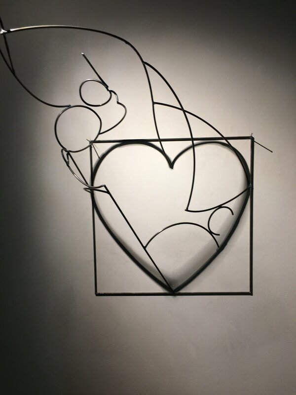 Larry Kagan, ‘Beating Heart’, 2019, Sculpture, Steel, M.A. Doran Gallery