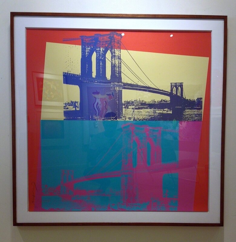 Andy Warhol, ‘Brooklyn Bridge’, 1983, Print, Screenprint on Lenox Museum Board, Vertu Fine Art
