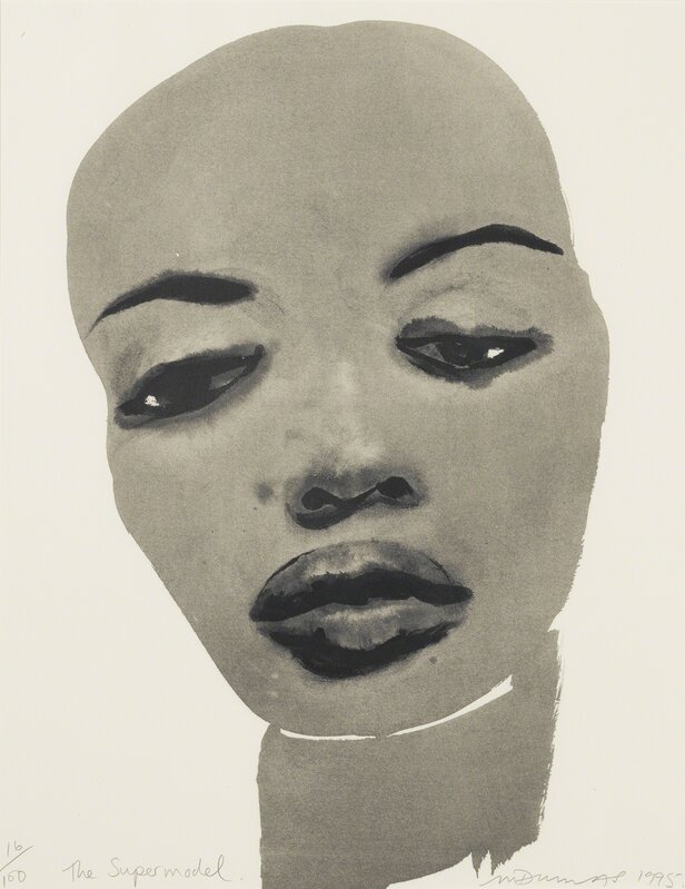 Marlene Dumas, ‘The Supermodel’, 1995, Print, Lithograph, Sotheby's