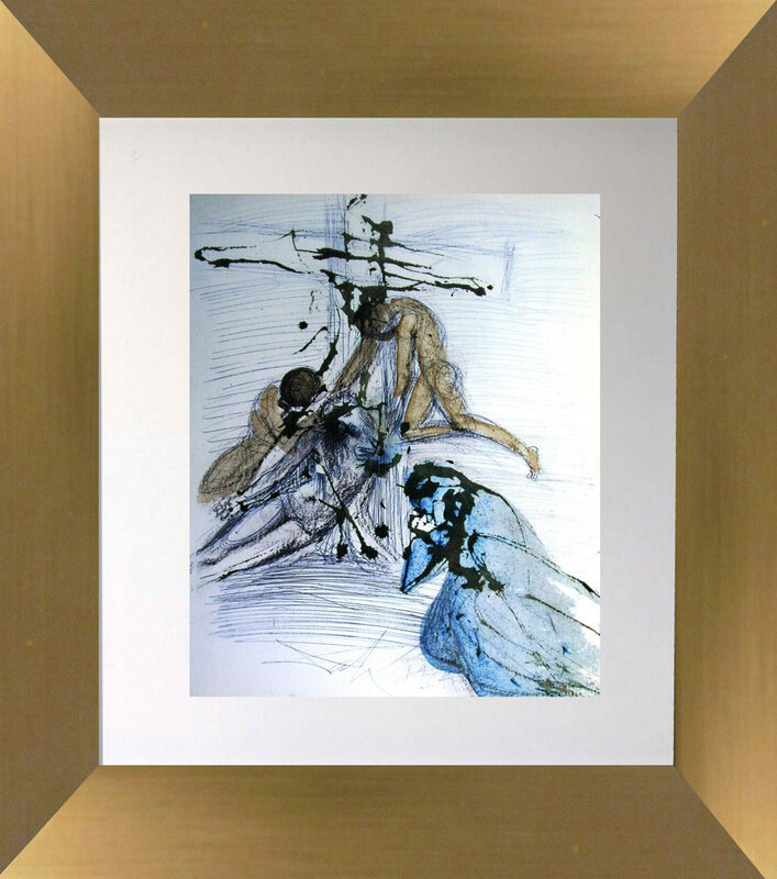 Salvador Dalí, ‘The Taking Down From The Cross’, 1967, Print, Original colored lithograph on heavy rag paper, Baterbys