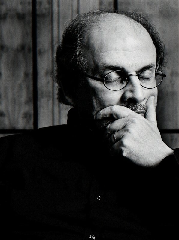 Mathias Bothor, ‘Salman Rushdie’, 2007, Photography, Silver gelatine print, Galerie Commeter / Persiehl & Heine