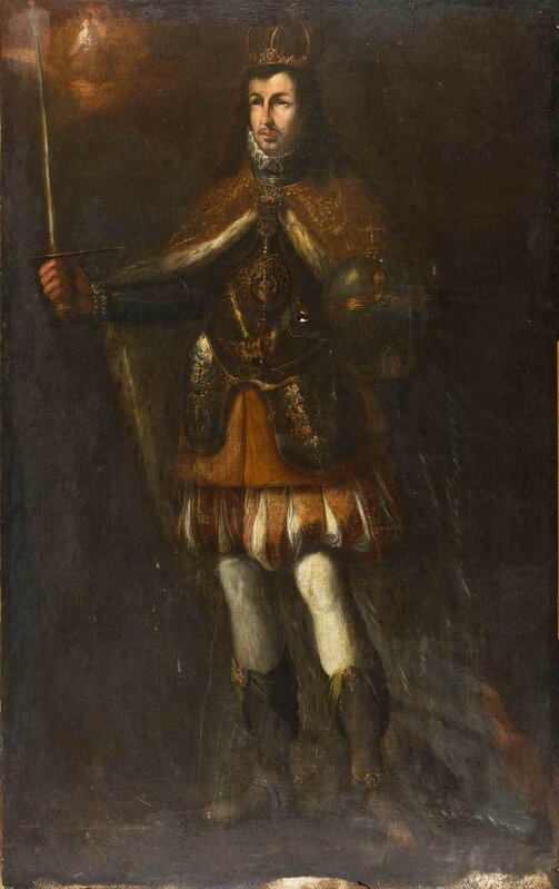 Juan de Valdés Leal, ‘San Luis Rey’, Century XVII, Painting, Oil on canvas, Odalys