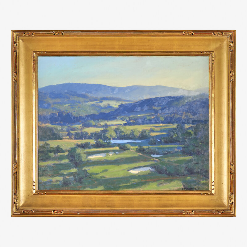 John Phillip Osborne, ‘Morning Atmosphere’, Painting, Oil on canvas (framed), Rago/Wright/LAMA/Toomey & Co.