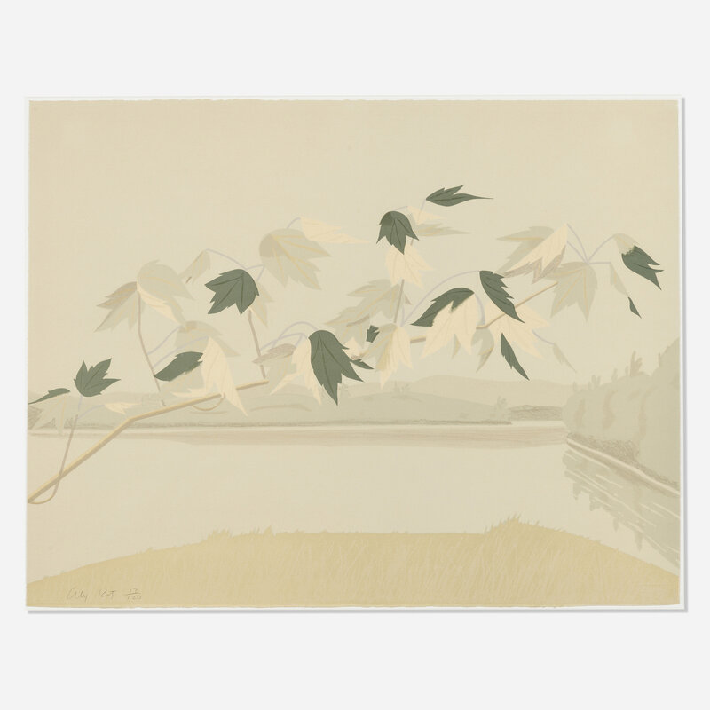 Alex Katz, ‘Late July II’, 1971, Print, Lithograph in colors on Arches, Rago/Wright/LAMA/Toomey & Co.