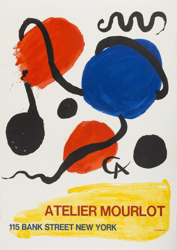 Joan Miró, ‘Atelier Mourlot, 1967’, 1967, Print, Two lithographic posters printed in colours, Forum Auctions