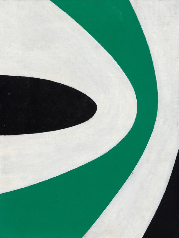 Charles Green Shaw, ‘Green Upsurge’, 1966, Painting, Oil on canvasboard, Doyle