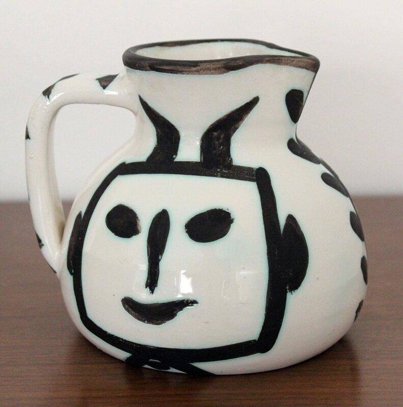 Pablo Picasso, ‘Pichet Tête Carrée’, 1953, Design/Decorative Art, Ceramic, EHC Fine Art Gallery Auction