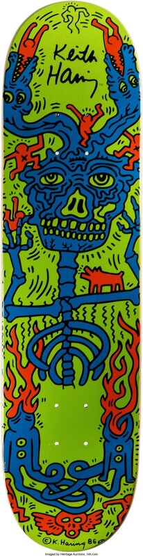 Keith Haring, ‘Blue/Orange/Green’, Other, Heritage Auctions
