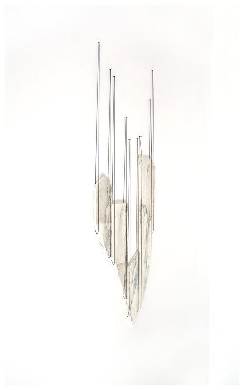 Anneke Eussen, ‘Fragile universe (01)’, 2021, Mixed Media, Marble, black cords, nails, Tatjana Pieters