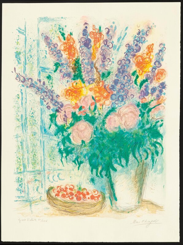 Marc Chagall, ‘Le grand bouquet’, 1963, Print, Colour lithograph, Koller Auctions