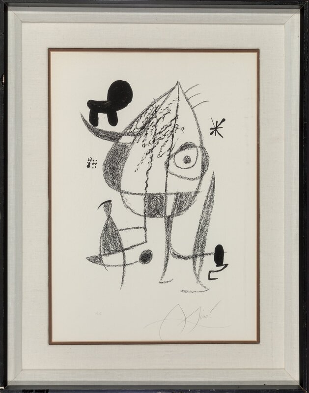 Joan Miró, ‘Untitled, from Maravillas con Variaciones Acrostaicas en el Jardin de Miro’, 1975, Print, Lithograph on wove paper, Heritage Auctions