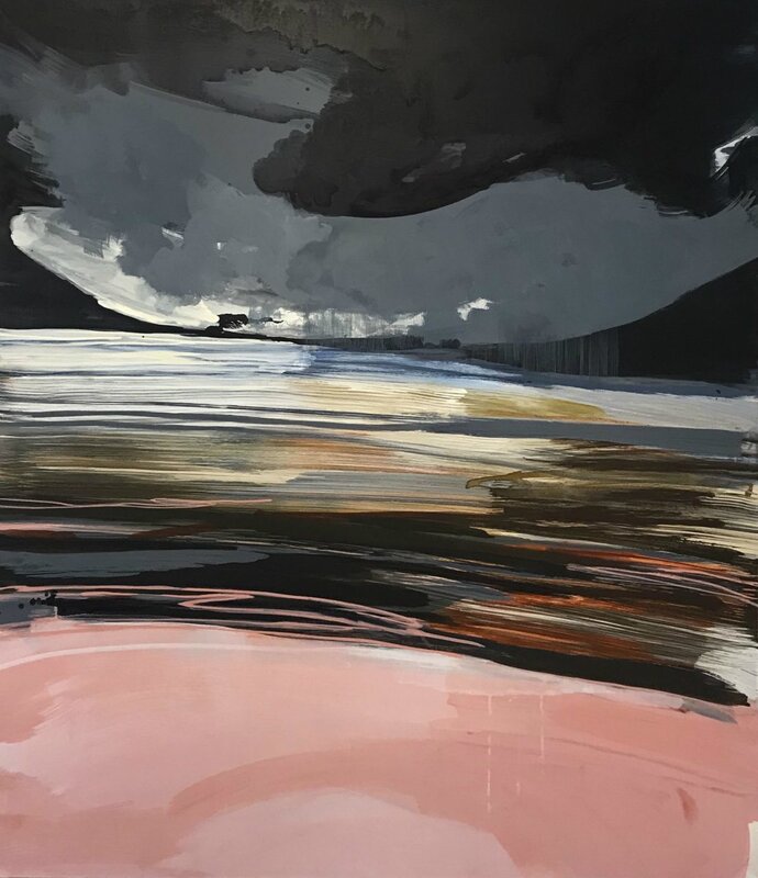 Tone Behncke, ‘Weather’, 2019, Painting, Acrylic on canvas, GALLERI RAMFJORD