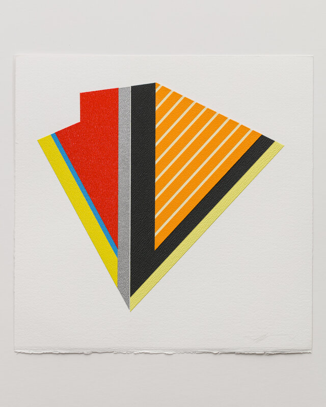 Jeff Kahm, ‘Convergence’, 2010, Painting, Acrylic on paper, William Havu Gallery
