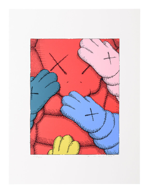 KAWS, ‘URGE’, 2020, Print, Screenprint in colours on 425gm Saunders Waterford paper, Tate Ward Auctions