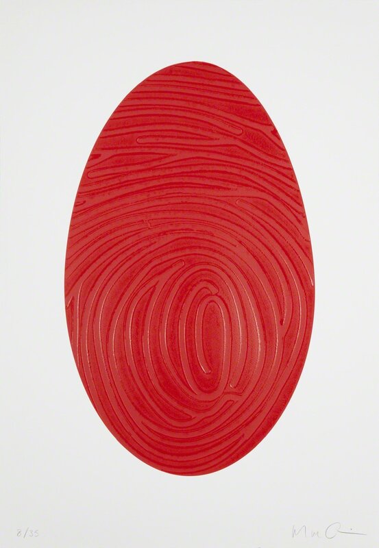 Marc Quinn, ‘Labyrinth CD’, 2014, Print, Embossed woodcut print, Human Reproduction