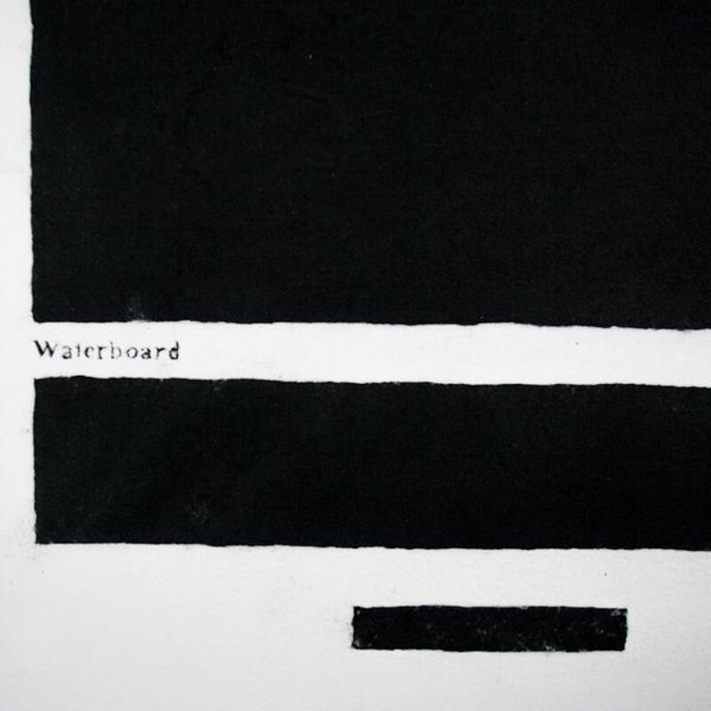 Jenny Holzer, ‘Waterboard 3’, 2012, Drawing, Collage or other Work on Paper, Handmade cotton denim paper, Caviar20