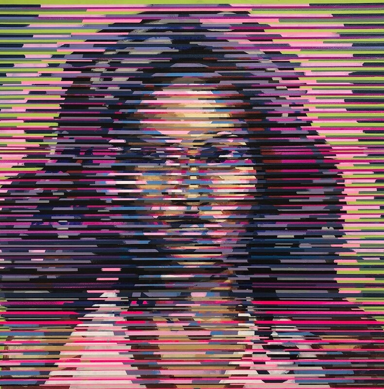Lane Cooper, ‘Pam - Strong Female Lead  ’, 2019, Painting, Acrylic on canvas, River House Arts