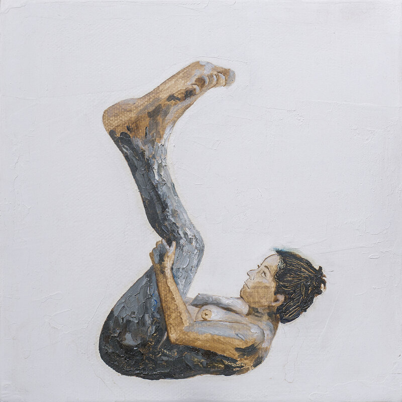 María Sosa, ‘La imagen de los otros (The Image of the Others)’, 2019, Painting, Oil on canvas (Set of 8 paintings), Parque Galería