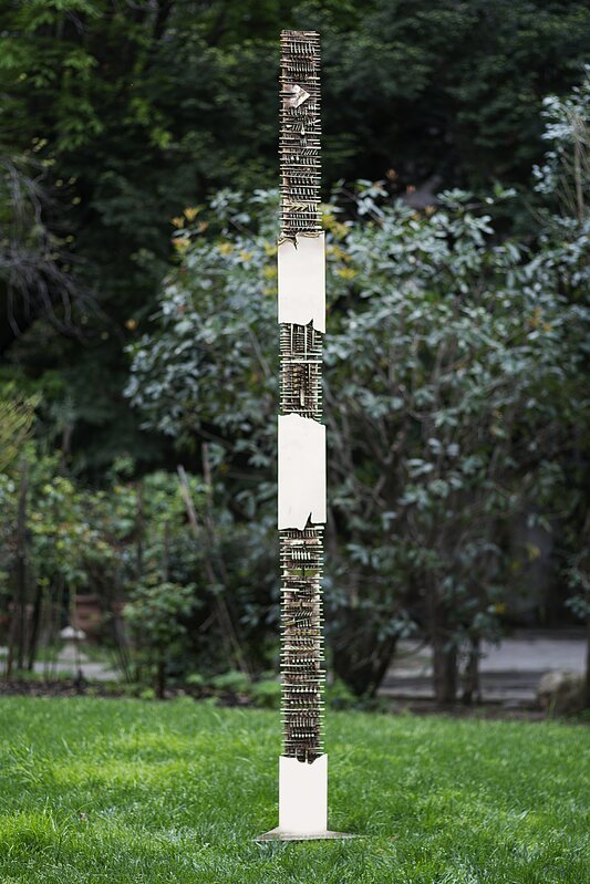 Arnaldo Pomodoro, ‘Asta Cielare, XXIII’, 1998, Sculpture, Bronze Sculpture, Il Ponte