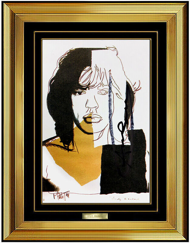 Andy Warhol, ‘Mick Jagger (Invitation) ’, 1975, Ephemera or Merchandise, Offset Color Lithograph, Original Art Broker