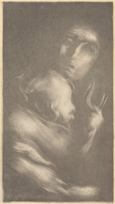 Eugène Carrière, ‘Maternity’, 1896, Print, Lithograph in black, National Gallery of Art, Washington, D.C.