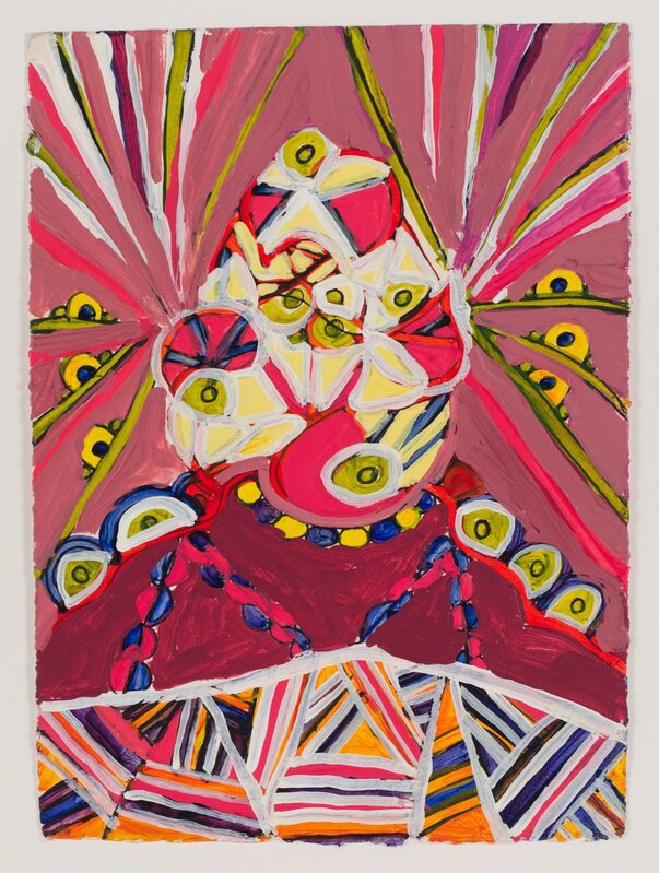 "Queen" Nancy Bell, ‘Untitled’, 2011, Painting, Ink, gouche, and acrylic on paper, Fleisher/Ollman