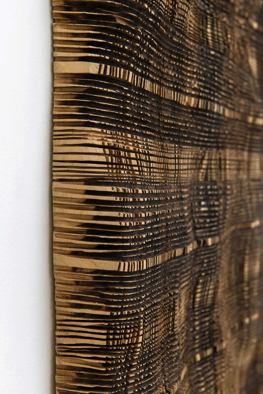 Mathias Hornung, ‘Tartan’, 2013, Installation, Wooden relief, abachi, Anna Laudel