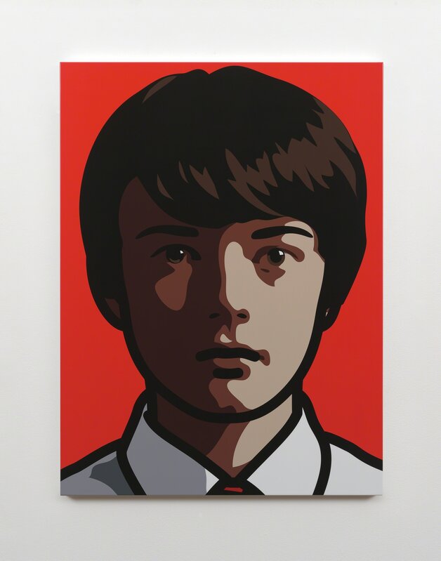 Julian Opie, ‘Daniel’, 2012, Print, Inkjet on paper on aluminium, Galerie Bob van Orsouw