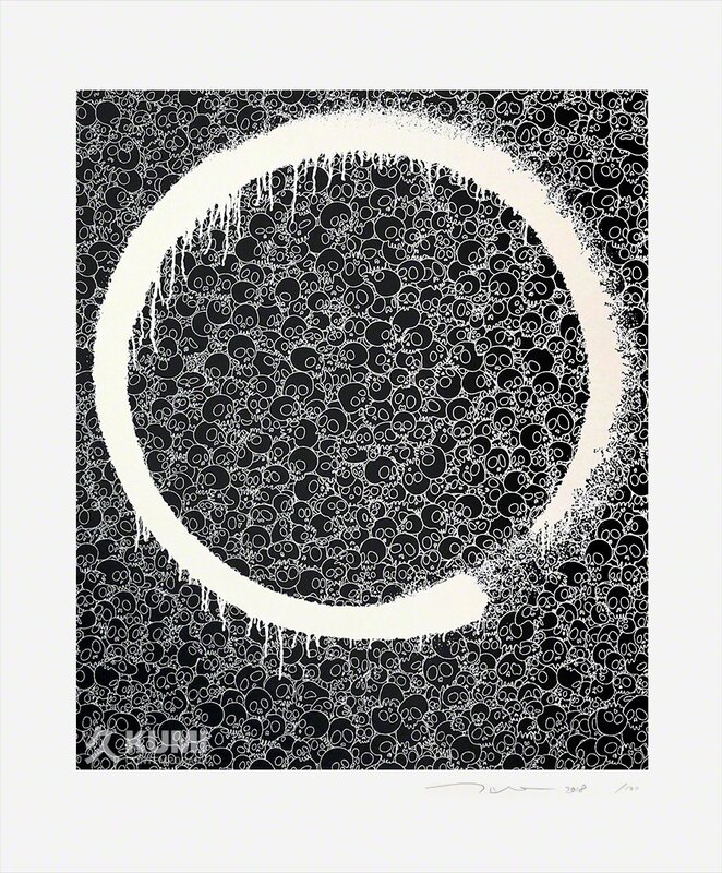 Takashi Murakami, ‘Enso: Facing the Pitch Black Void’, 2018, Print, Silkscreen, Kumi Contemporary / Verso Contemporary