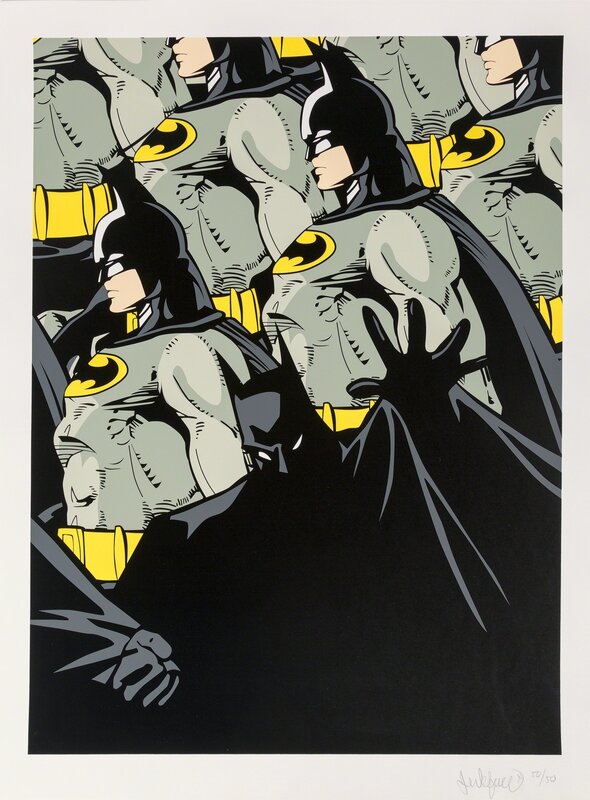 Jerkface, ‘Batman’, 2016, Print, Giclee in colors on paper, Heritage Auctions