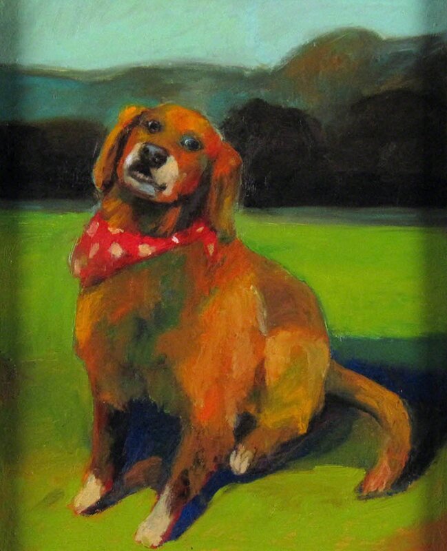 Lois Silver, ‘Good Boy’, ca. 2000, Painting, Oil on Canvas, Janus Galleries