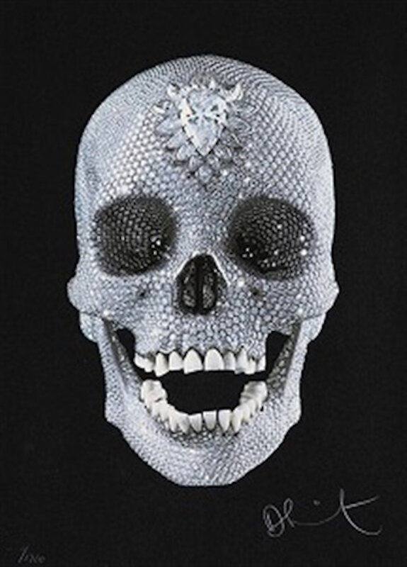 Damien Hirst, ‘For The Love of God, Believe’, 2007, Print, Printed on Black Paper, AND COLLECTION CONTEMPORARY ART