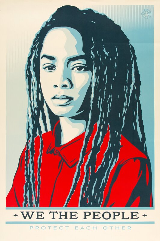 Shepard Fairey, ‘We the People (set of 3)’, Print, Digital prints in colors on paper, Heritage Auctions